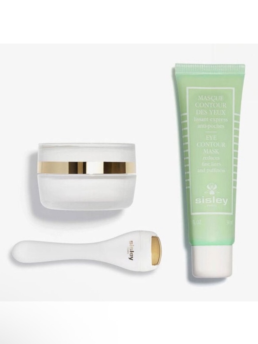 NWT Sisley Eye & Contour Cream + Eye Mask Bundle